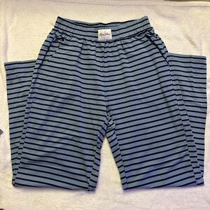 Striped lounge pants- Eleven Eleven